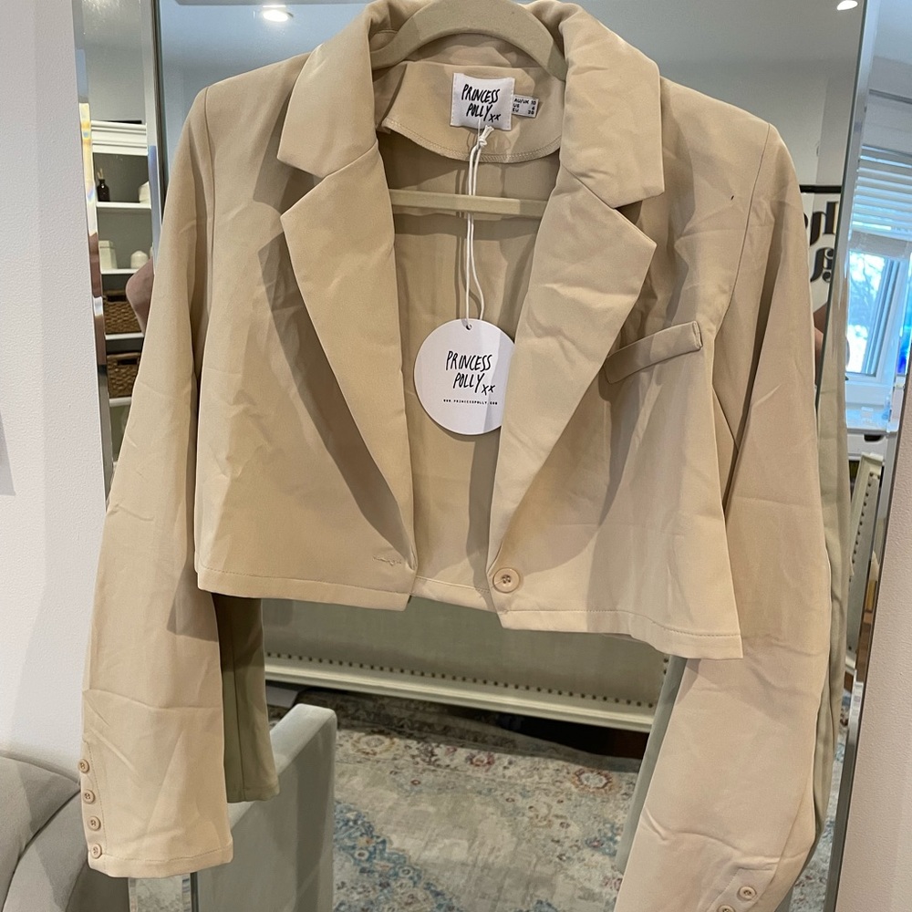 Princess Polly cropped blazer